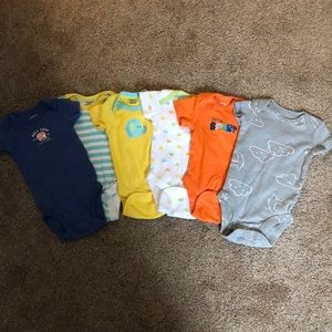 Carters & Gerber onesies